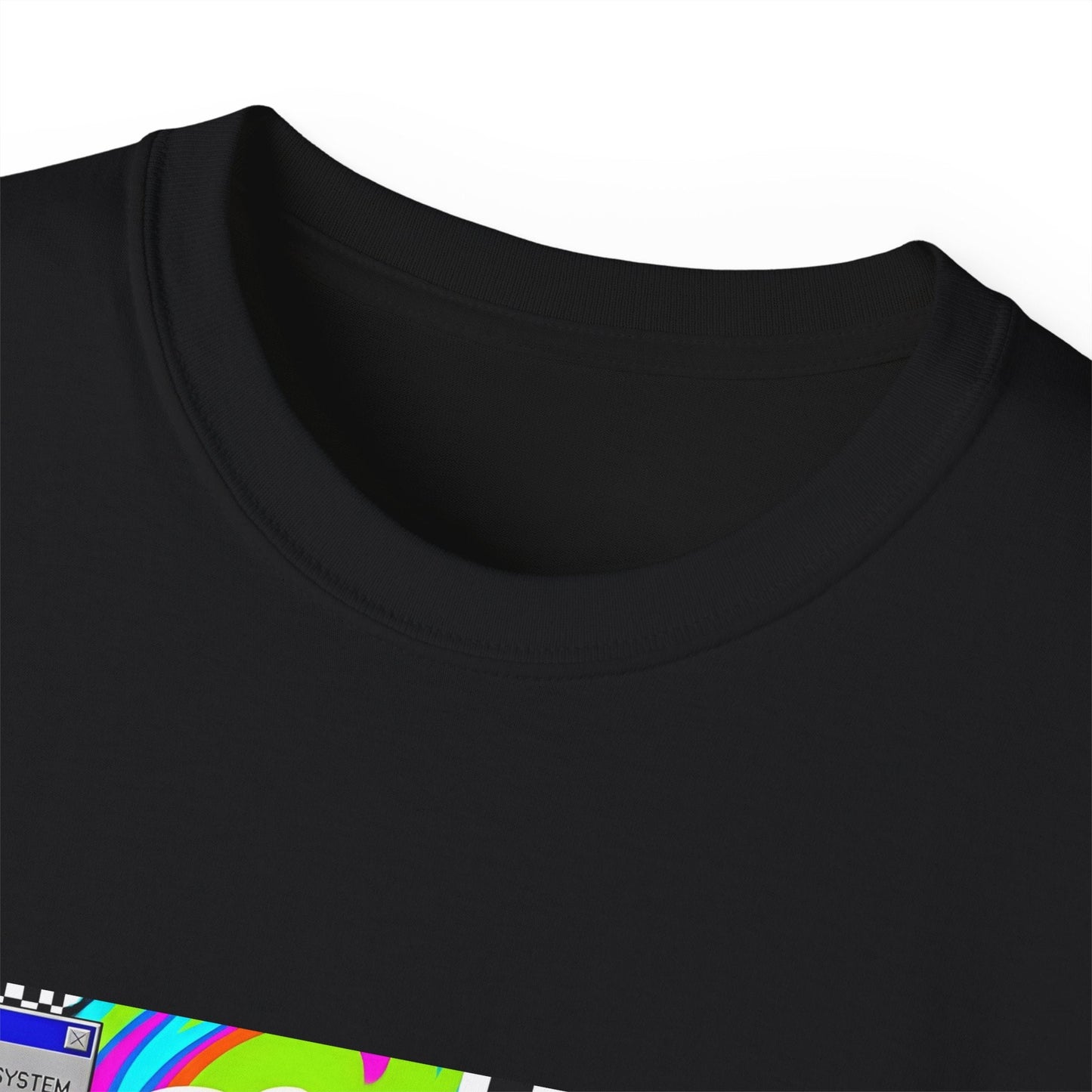 Cyber Vegan Tee — "Future Is Green" Neon Broccoli Skate Graphic - PrintsyNook