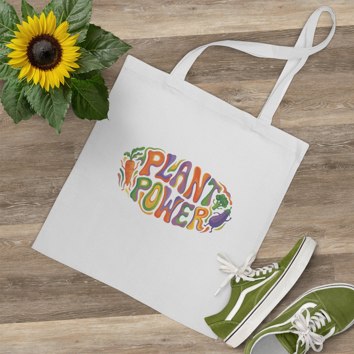 Plant Power Tote Bag - PrintsyNook