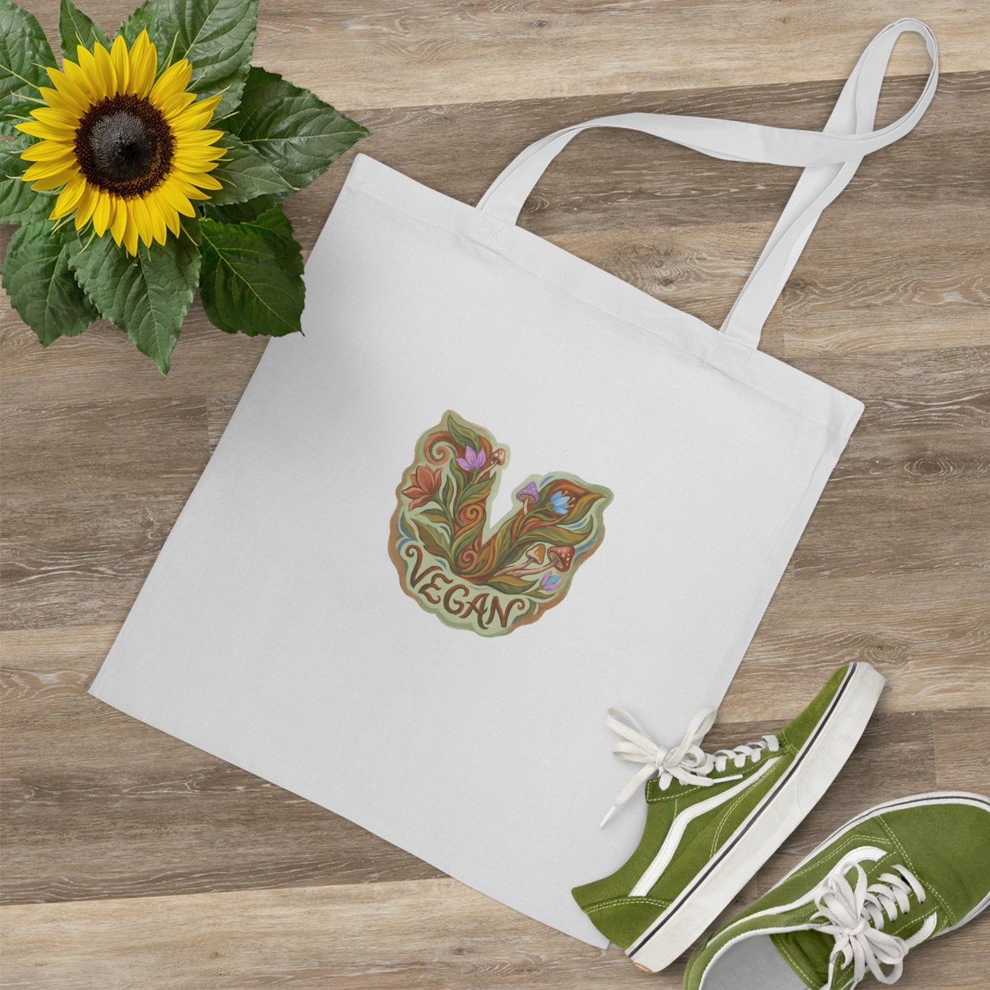 Vegan Fairycore Tote Bag - PrintsyNook