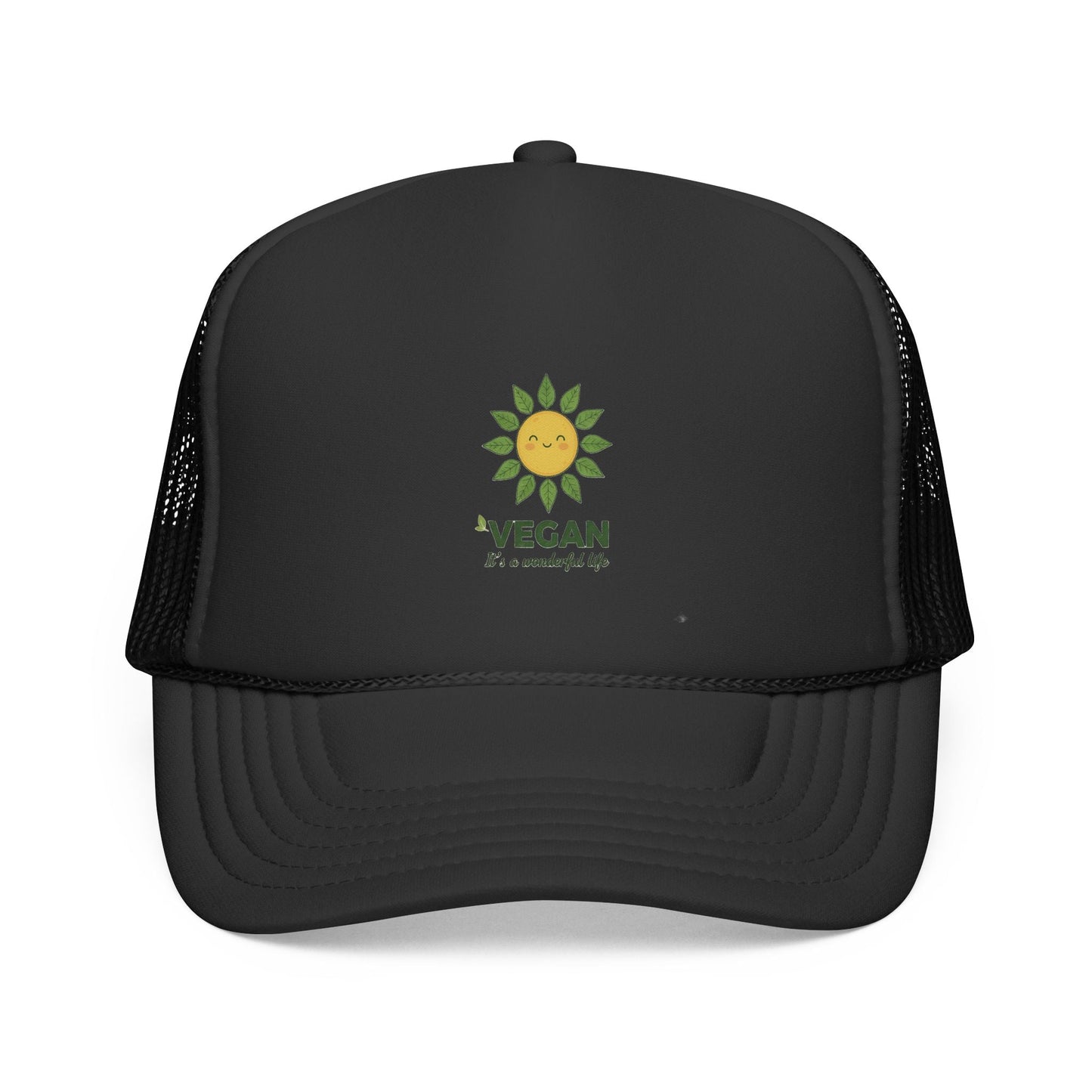 Vegan Merch Trucker Cap — Eco - Friendly Plant - Based Hat - PrintsyNook