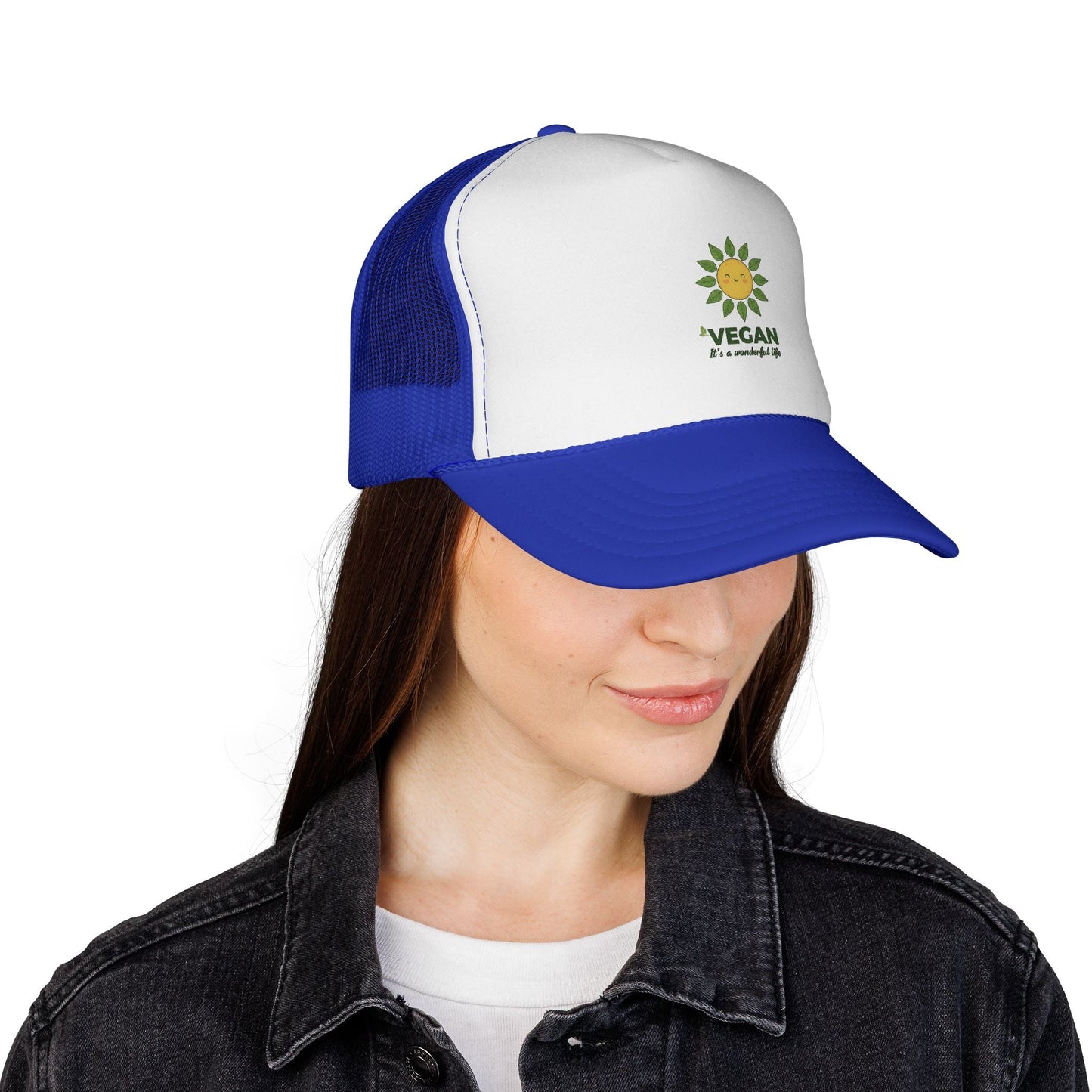 Vegan Merch Trucker Cap — Eco - Friendly Plant - Based Hat - PrintsyNook