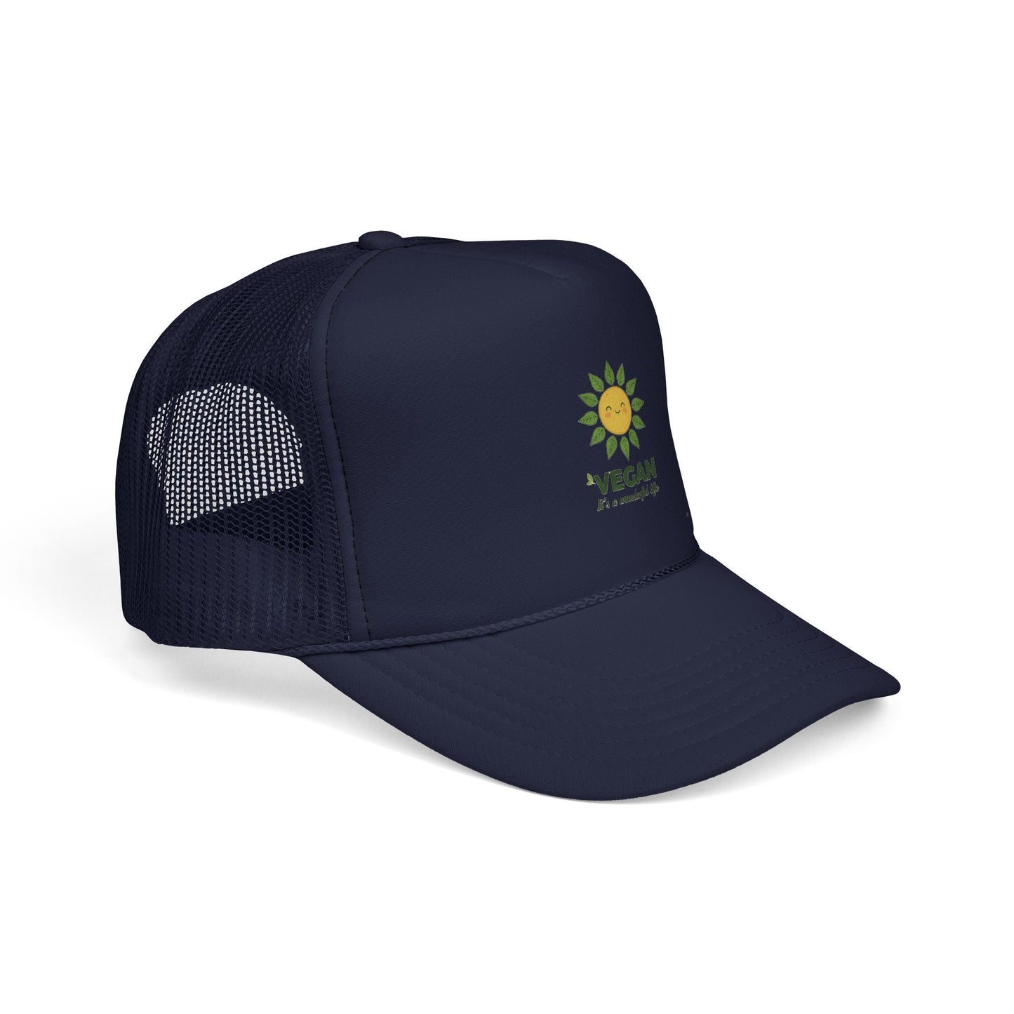 Vegan Merch Trucker Cap — Eco - Friendly Plant - Based Hat - PrintsyNook