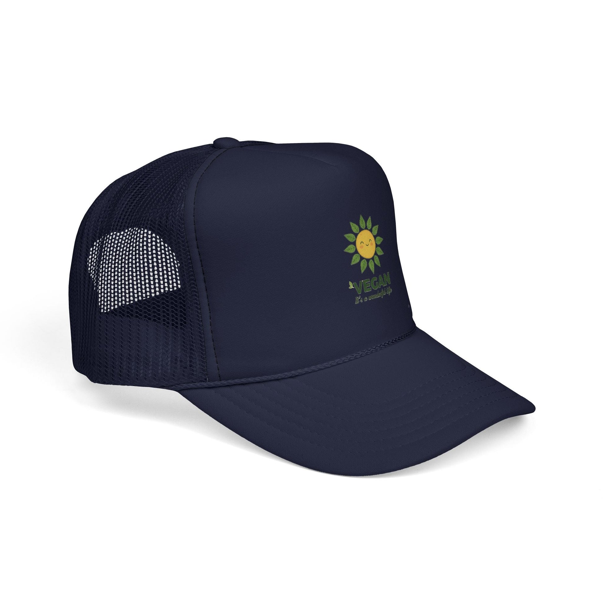 Vegan Merch Trucker Cap — Eco - Friendly Plant - Based Hat - PrintsyNook