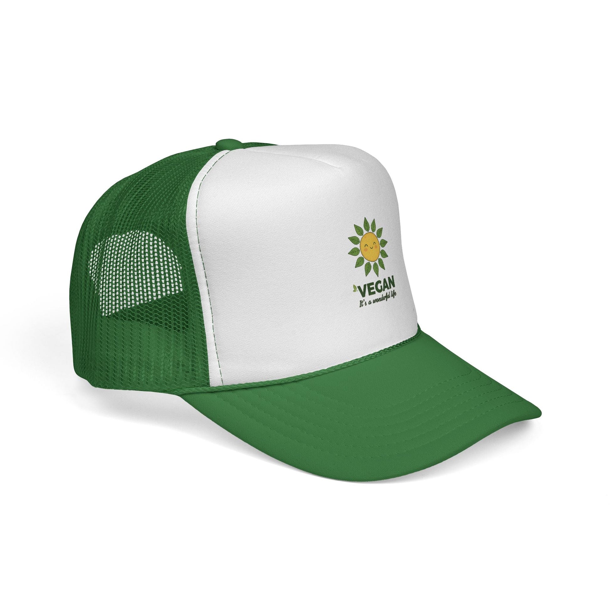Vegan Merch Trucker Cap — Eco - Friendly Plant - Based Hat - PrintsyNook
