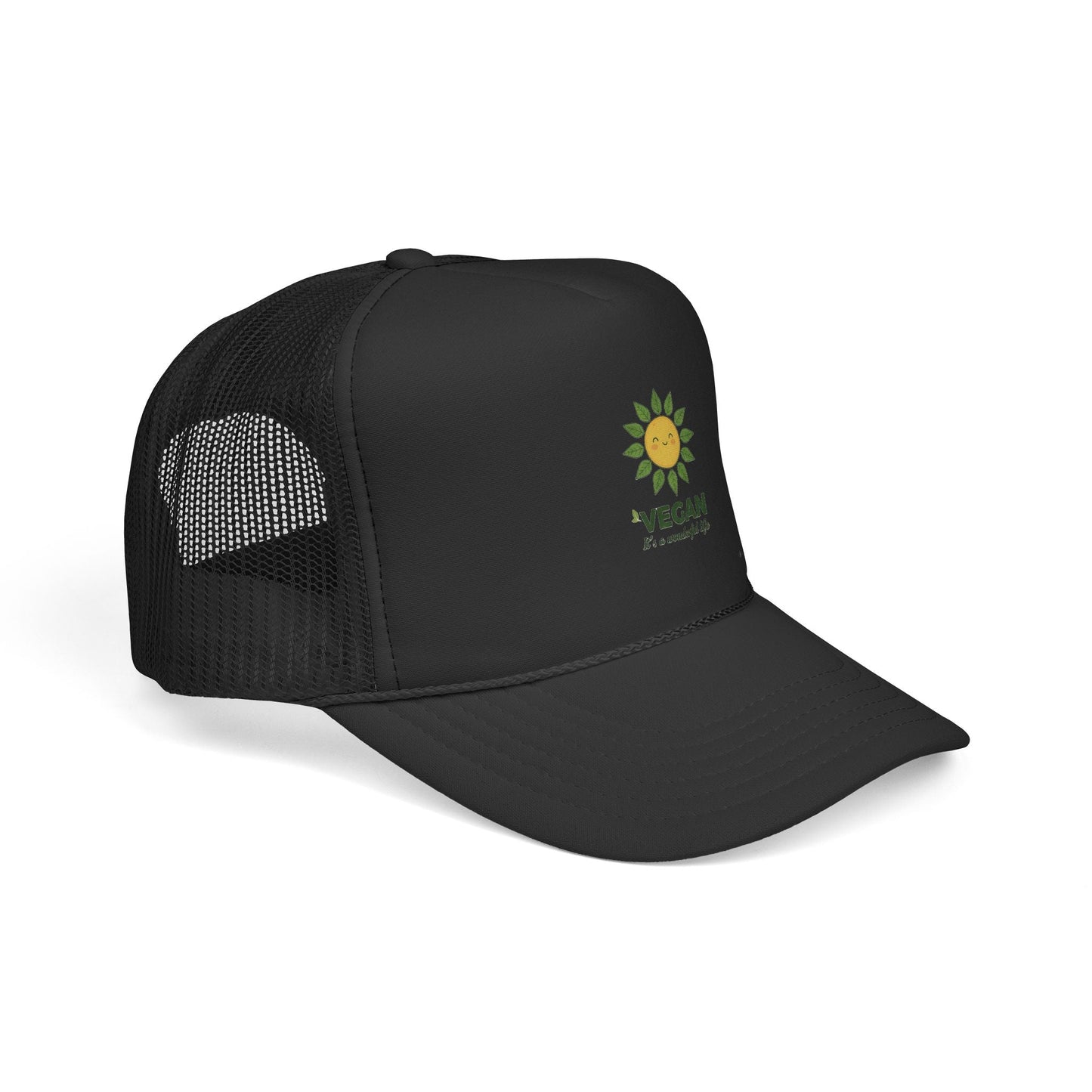 Vegan Merch Trucker Cap — Eco - Friendly Plant - Based Hat - PrintsyNook