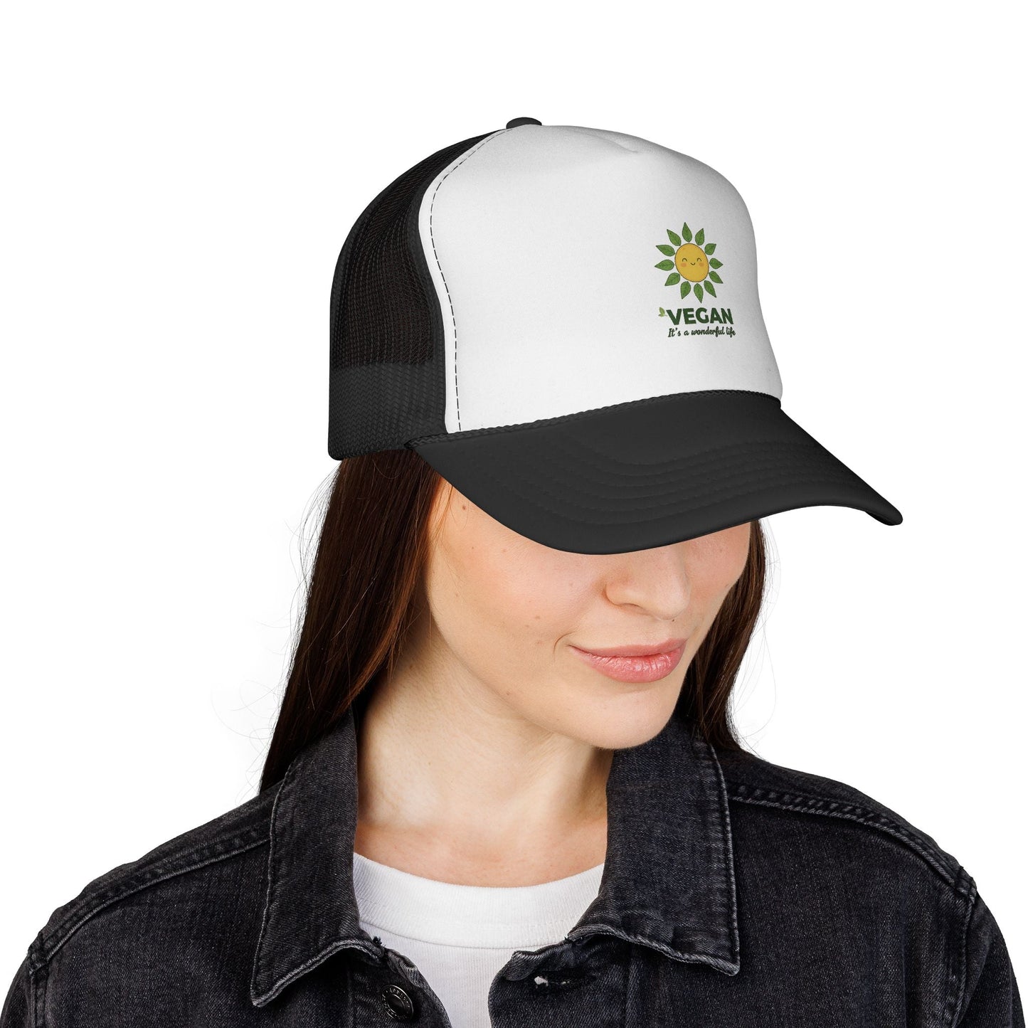 Vegan Merch Trucker Cap — Eco - Friendly Plant - Based Hat - PrintsyNook