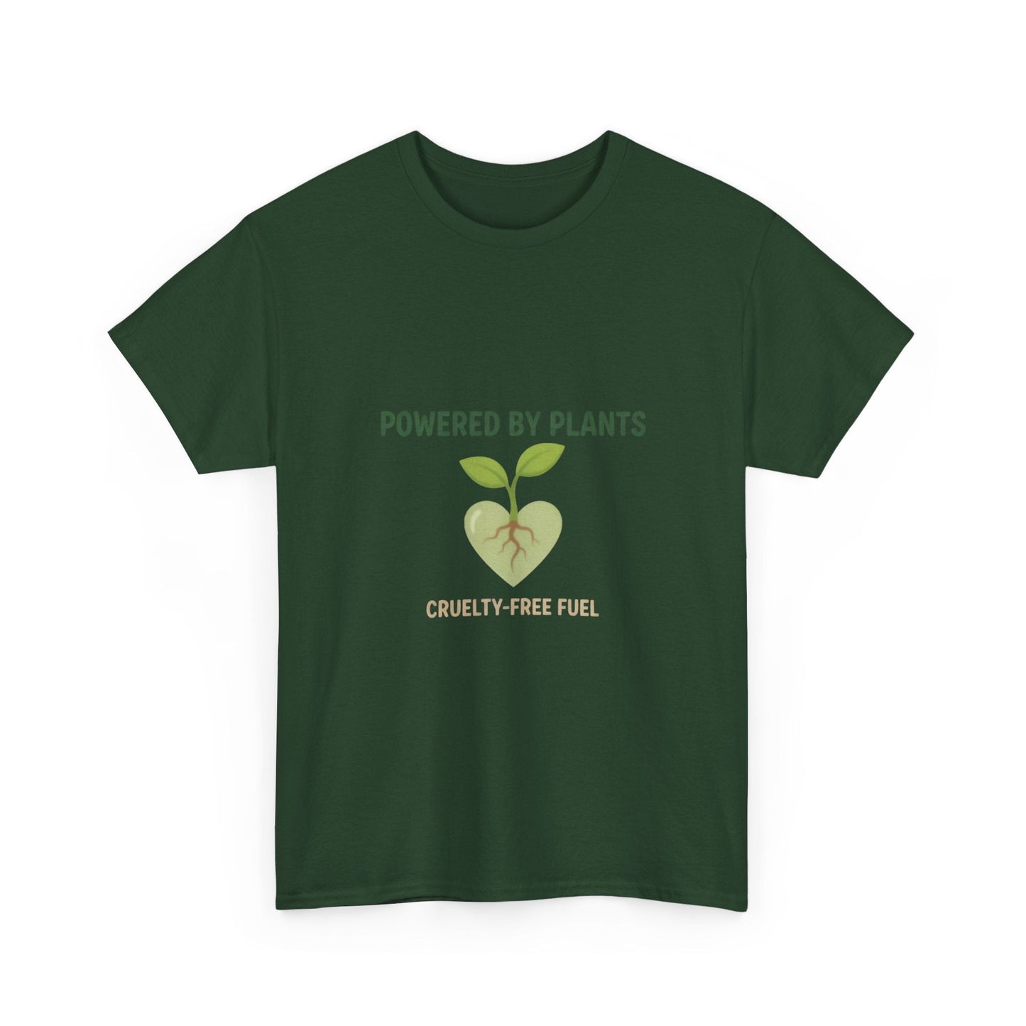 Vegan Merch T‑Shirt — Plant‑Powered Vegan Tee - PrintsyNook