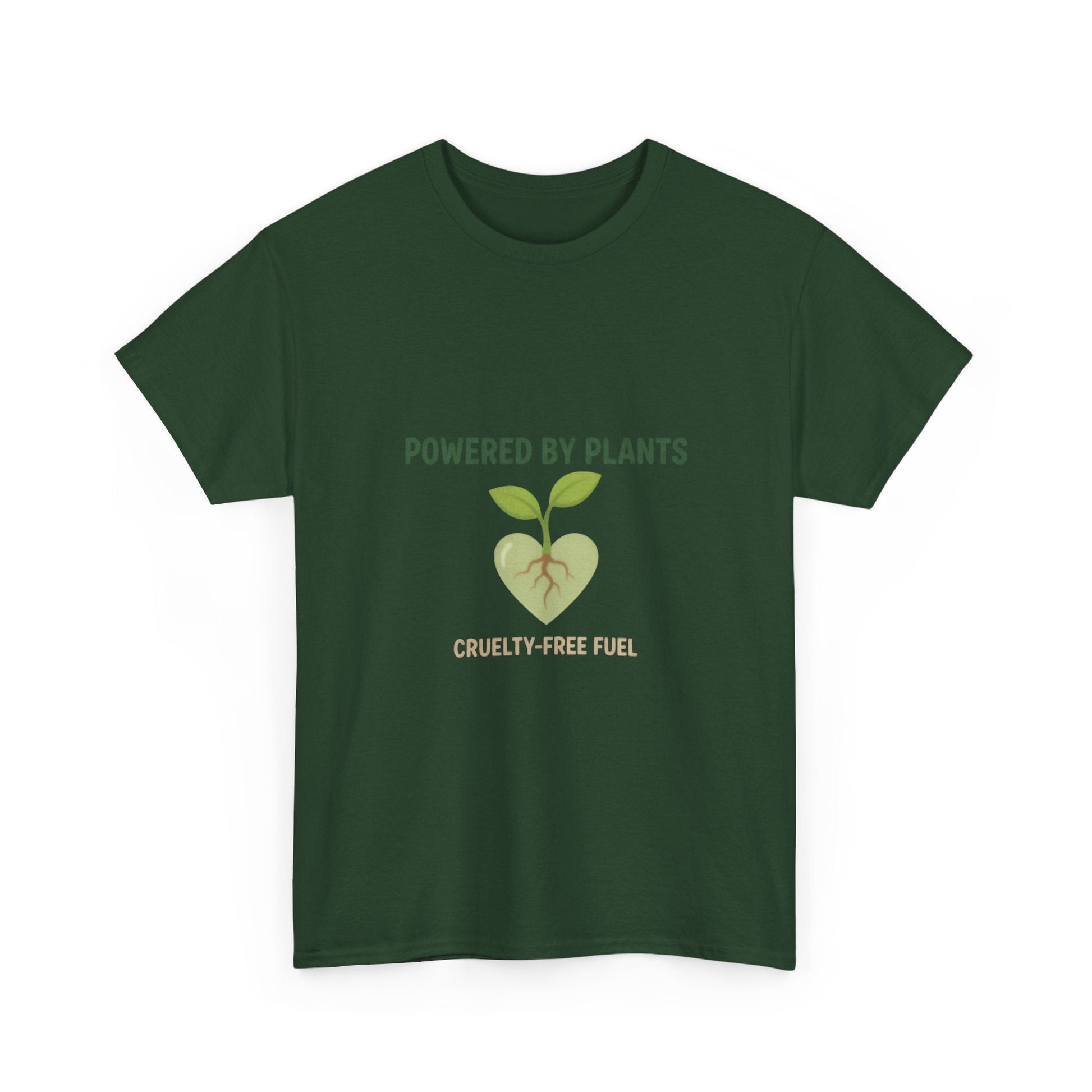 Vegan Merch T‑Shirt — Plant‑Powered Vegan Tee - PrintsyNook
