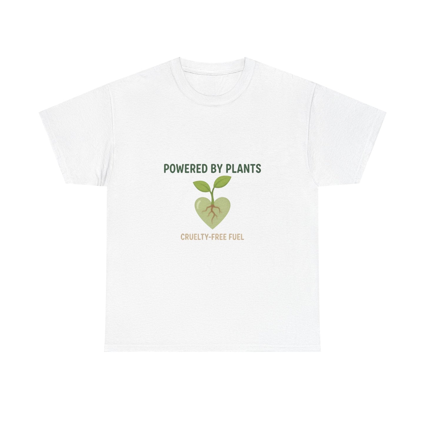Vegan Merch T‑Shirt — Plant‑Powered Vegan Tee - PrintsyNook