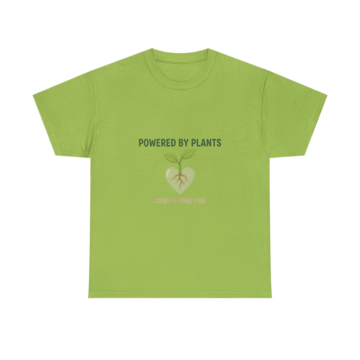 Vegan Merch T‑Shirt — Plant‑Powered Vegan Tee - PrintsyNook