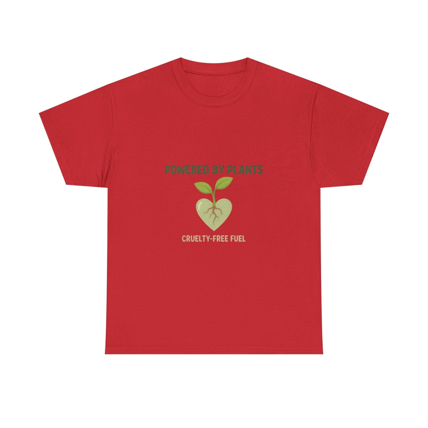 Vegan Merch T‑Shirt — Plant‑Powered Vegan Tee - PrintsyNook