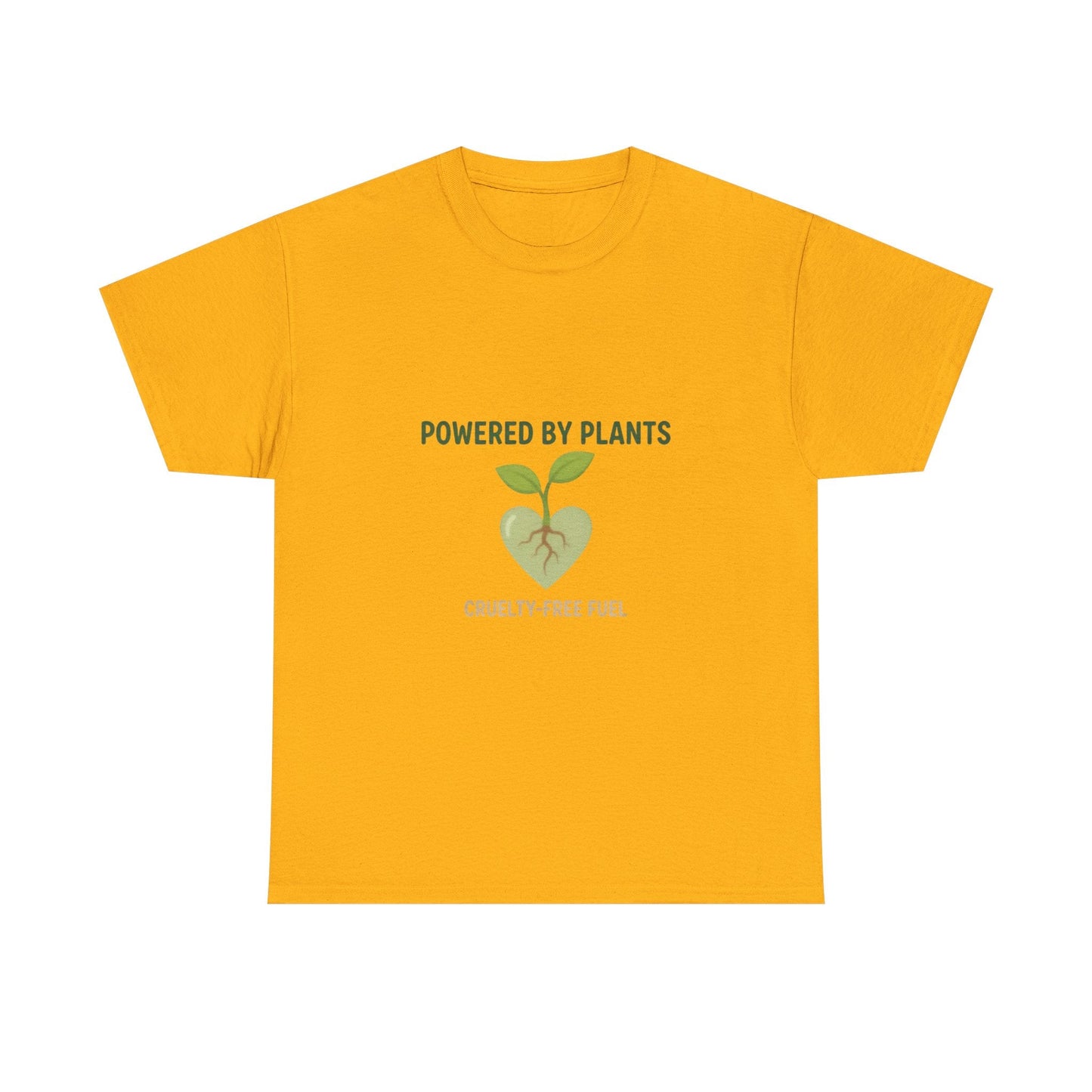 Vegan Merch T‑Shirt — Plant‑Powered Vegan Tee - PrintsyNook