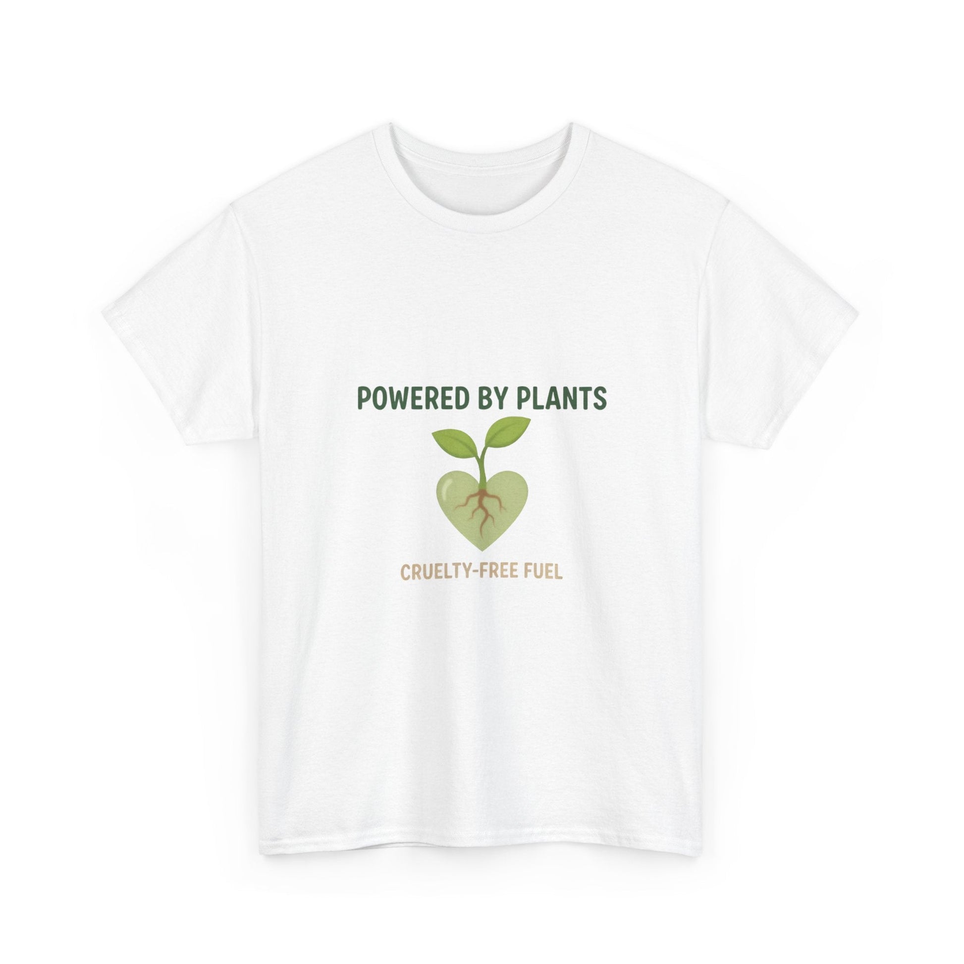 Vegan Merch T‑Shirt — Plant‑Powered Vegan Tee - PrintsyNook