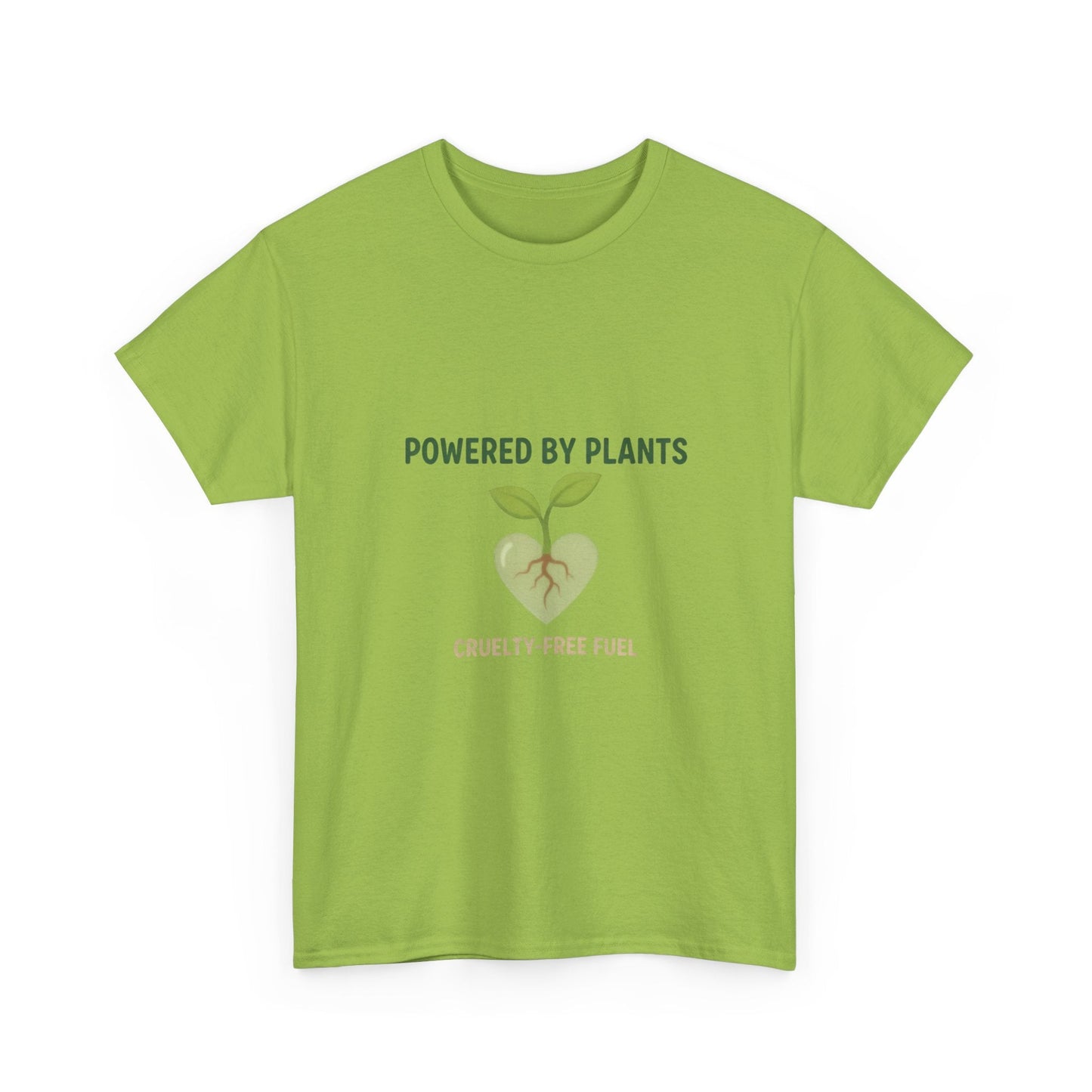 Vegan Merch T‑Shirt — Plant‑Powered Vegan Tee - PrintsyNook