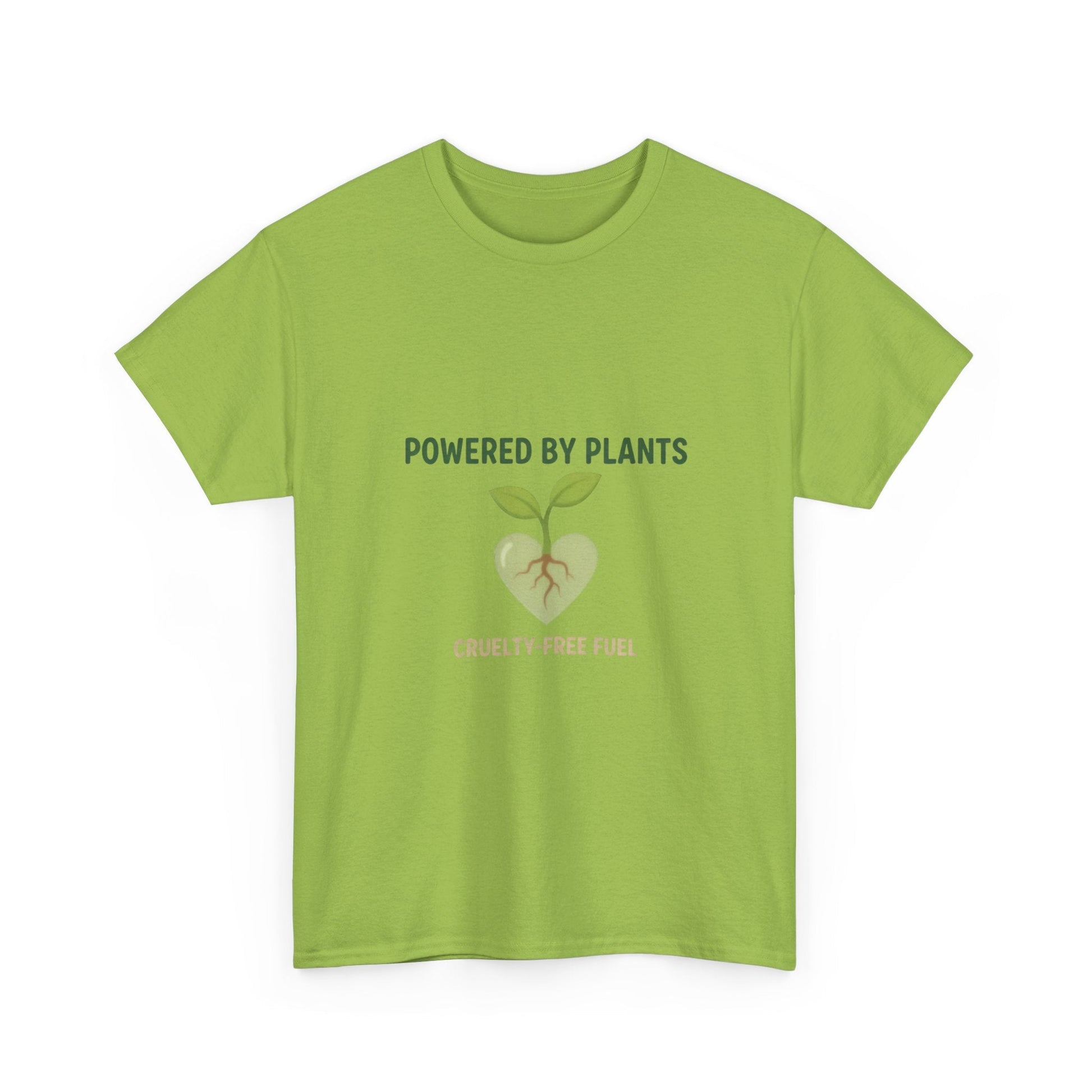 Vegan Merch T‑Shirt — Plant‑Powered Vegan Tee - PrintsyNook