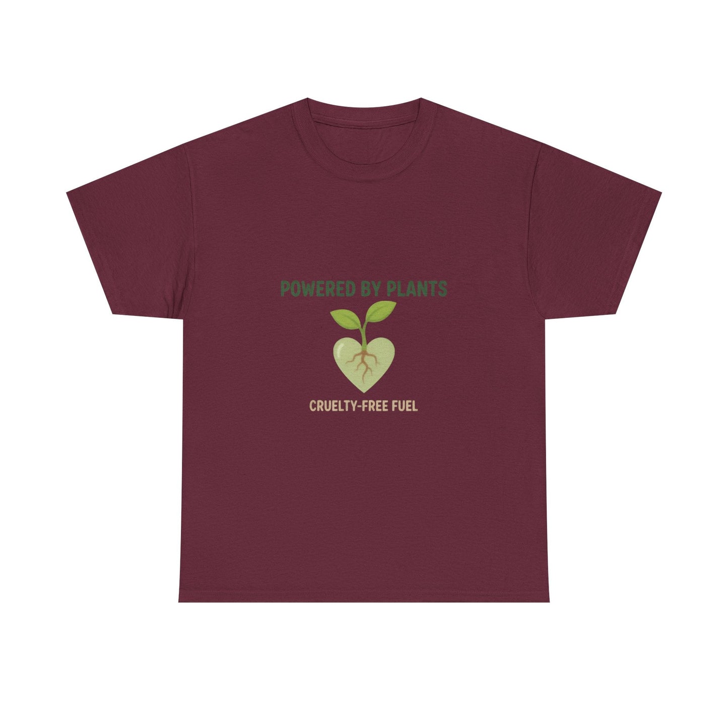 Vegan Merch T‑Shirt — Plant‑Powered Vegan Tee - PrintsyNook
