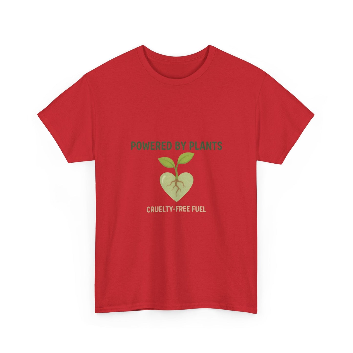 Vegan Merch T‑Shirt — Plant‑Powered Vegan Tee - PrintsyNook