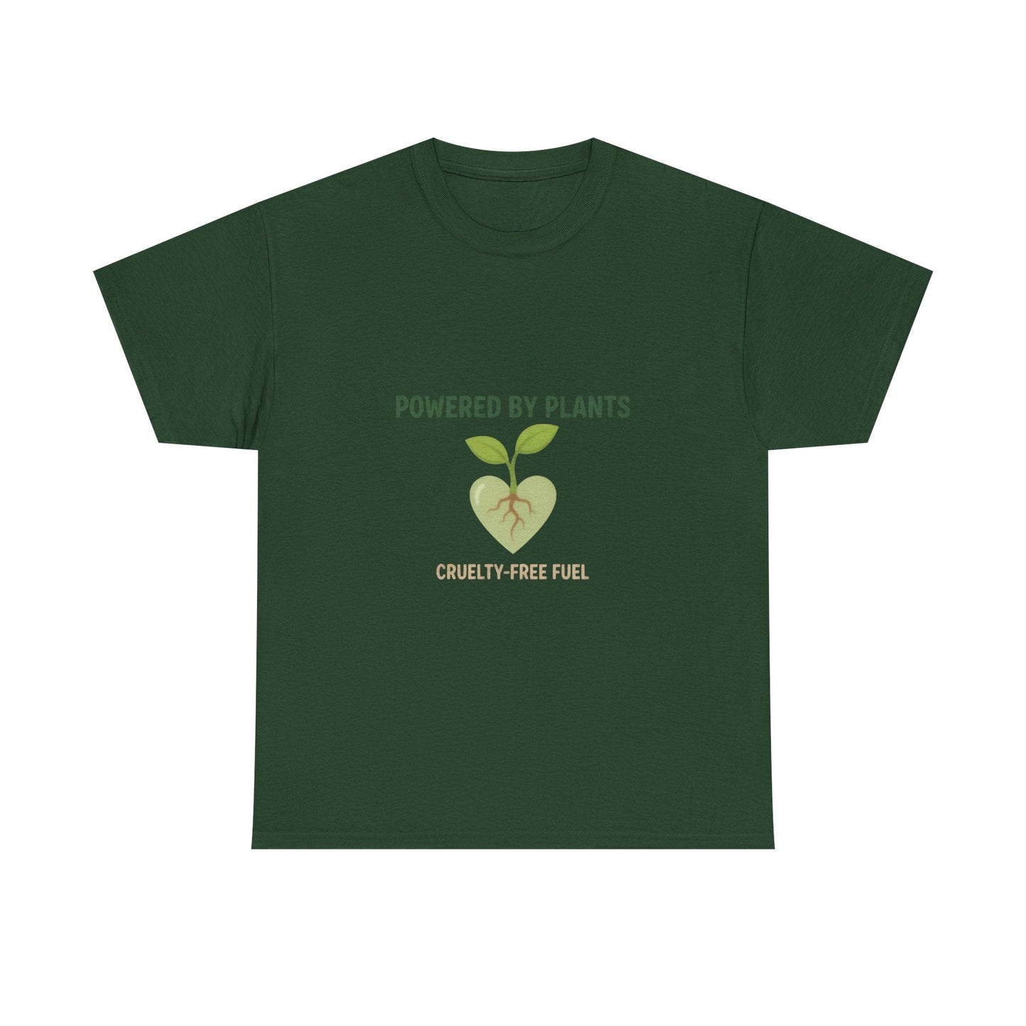 Vegan Merch T‑Shirt — Plant‑Powered Vegan Tee - PrintsyNook