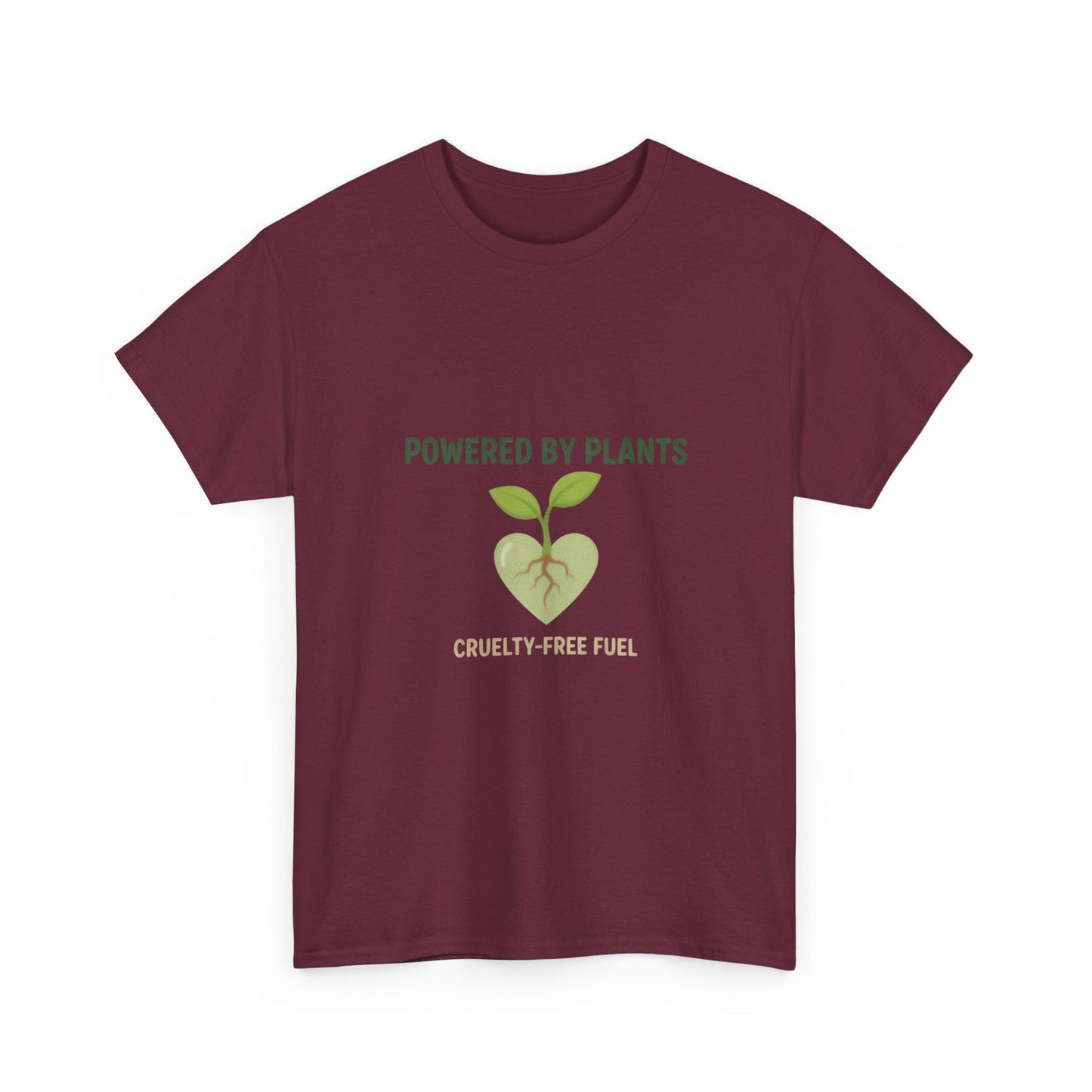 Vegan Merch T‑Shirt — Plant‑Powered Vegan Tee - PrintsyNook