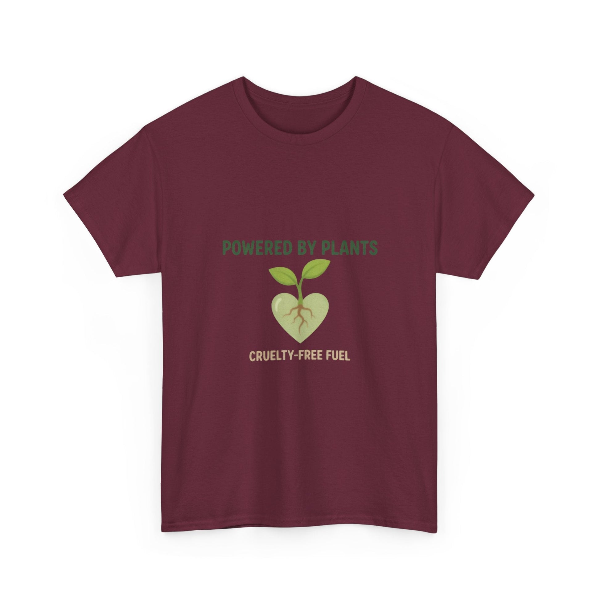 Vegan Merch T‑Shirt — Plant‑Powered Vegan Tee - PrintsyNook