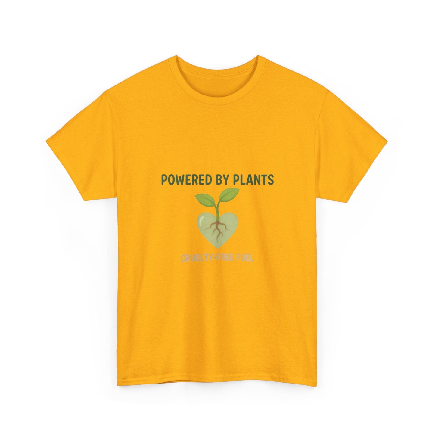 Vegan Merch T‑Shirt — Plant‑Powered Vegan Tee - PrintsyNook