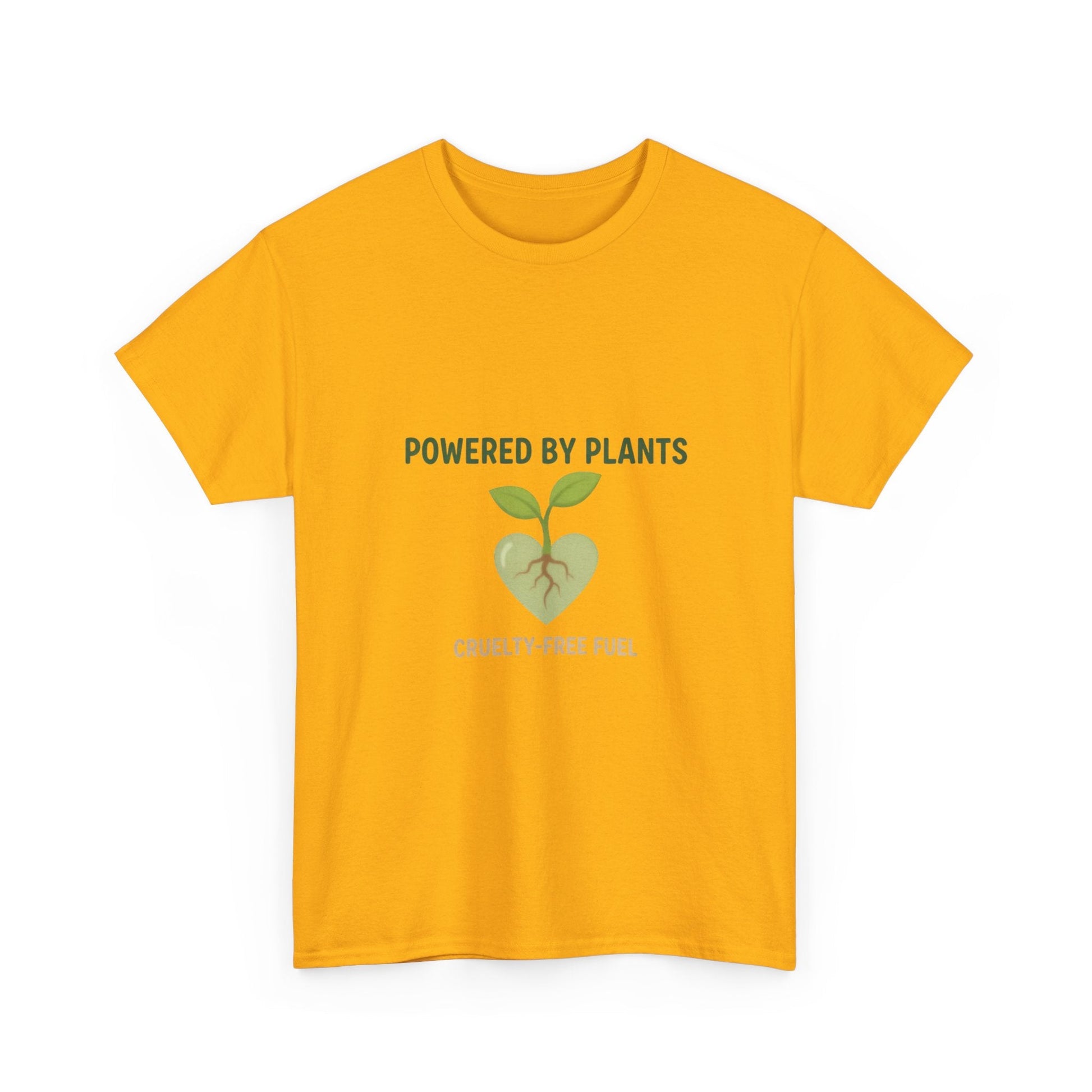 Vegan Merch T‑Shirt — Plant‑Powered Vegan Tee - PrintsyNook
