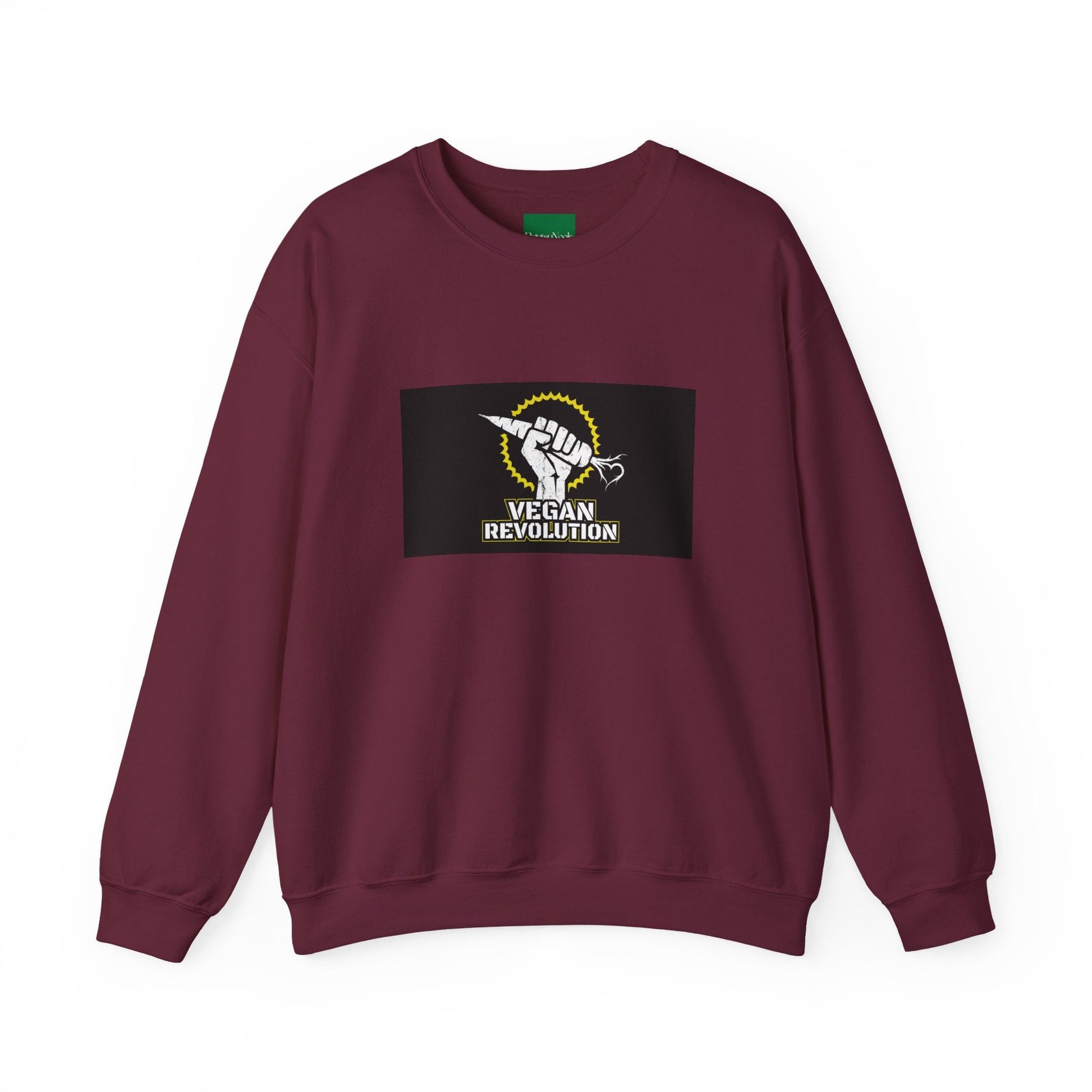Vegan Revolution Crewneck Sweatshirt - PrintsyNook
